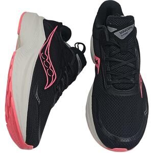 Saucony AXON 3 Sneakers Womens 11 Black Vizi Pink Running Shoes
